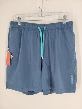 Bamboo Ave Light Blue Swim Shorts Size L